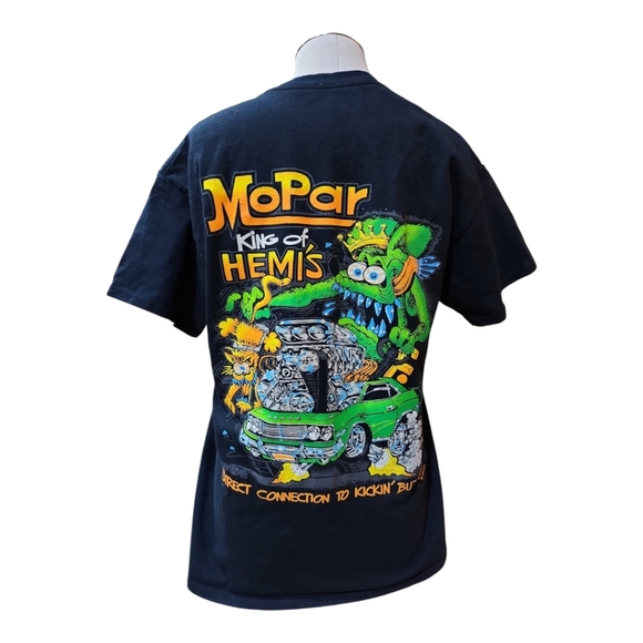 BN Mopar “King of Hemi” Rat Fink Chrysler Valiant Tee – Men’s Medium, Brand New - Picture 1 of 5